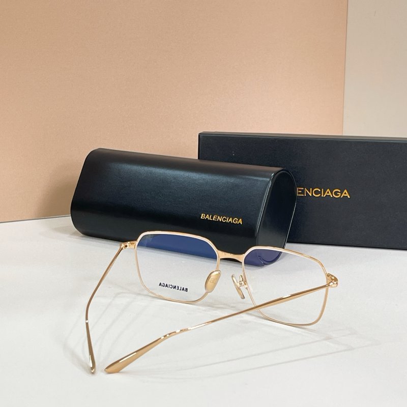 Balenciaga BB04140 Square Metal Frame Optical Glasses view