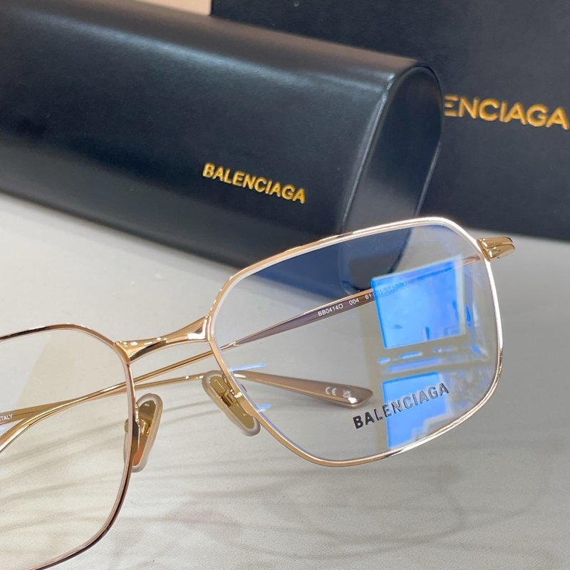 Balenciaga BB04140 Square Metal Frame Optical Glasses view