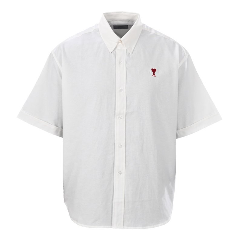 Classic White Oversized Button-Up Shirt view