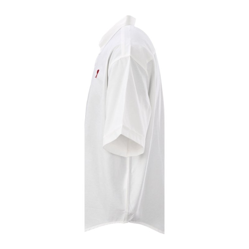 Classic White Oversized Button-Up Shirt view