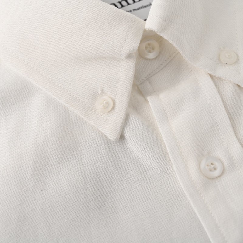 Classic White Oversized Button-Up Shirt view