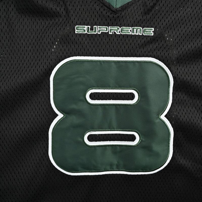 Supreme Black Green Colorblock Short Sleeve T-Shirt view