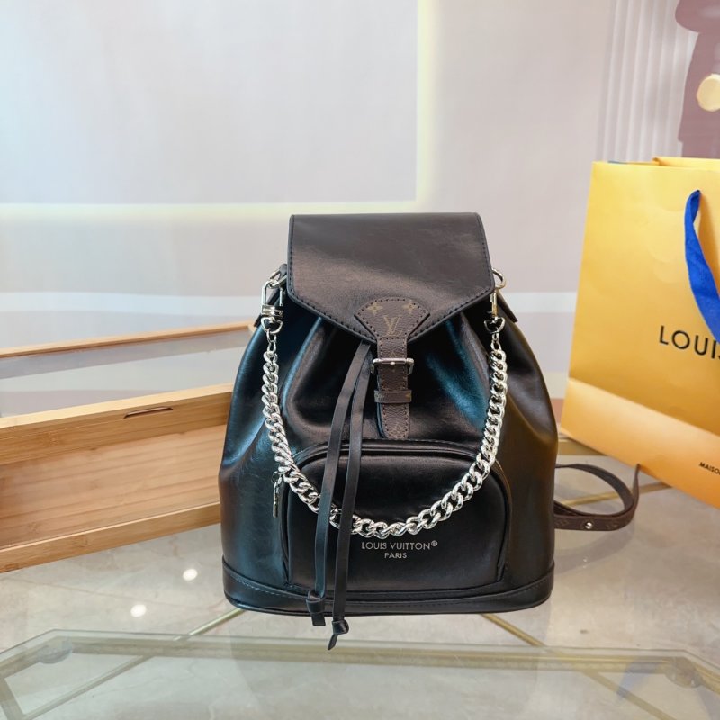 Louis Vuitton Montsouris Black Backpack