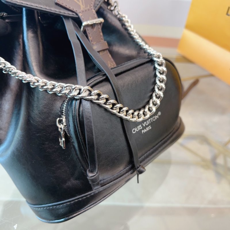 Louis Vuitton Montsouris Black Backpack view