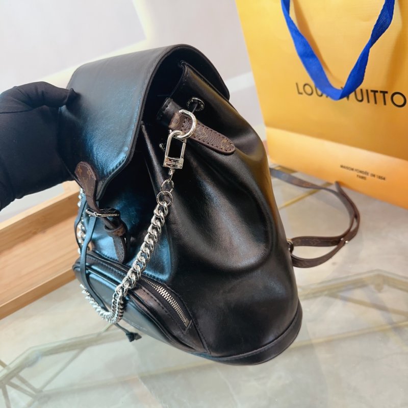 Louis Vuitton Montsouris Black Backpack view