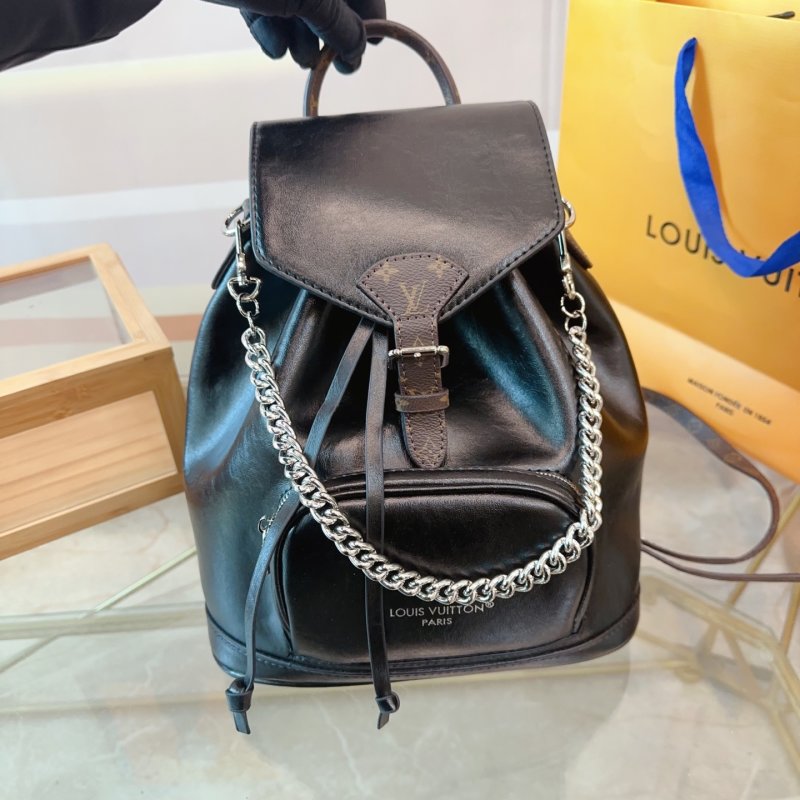 Louis Vuitton Montsouris Black Backpack view