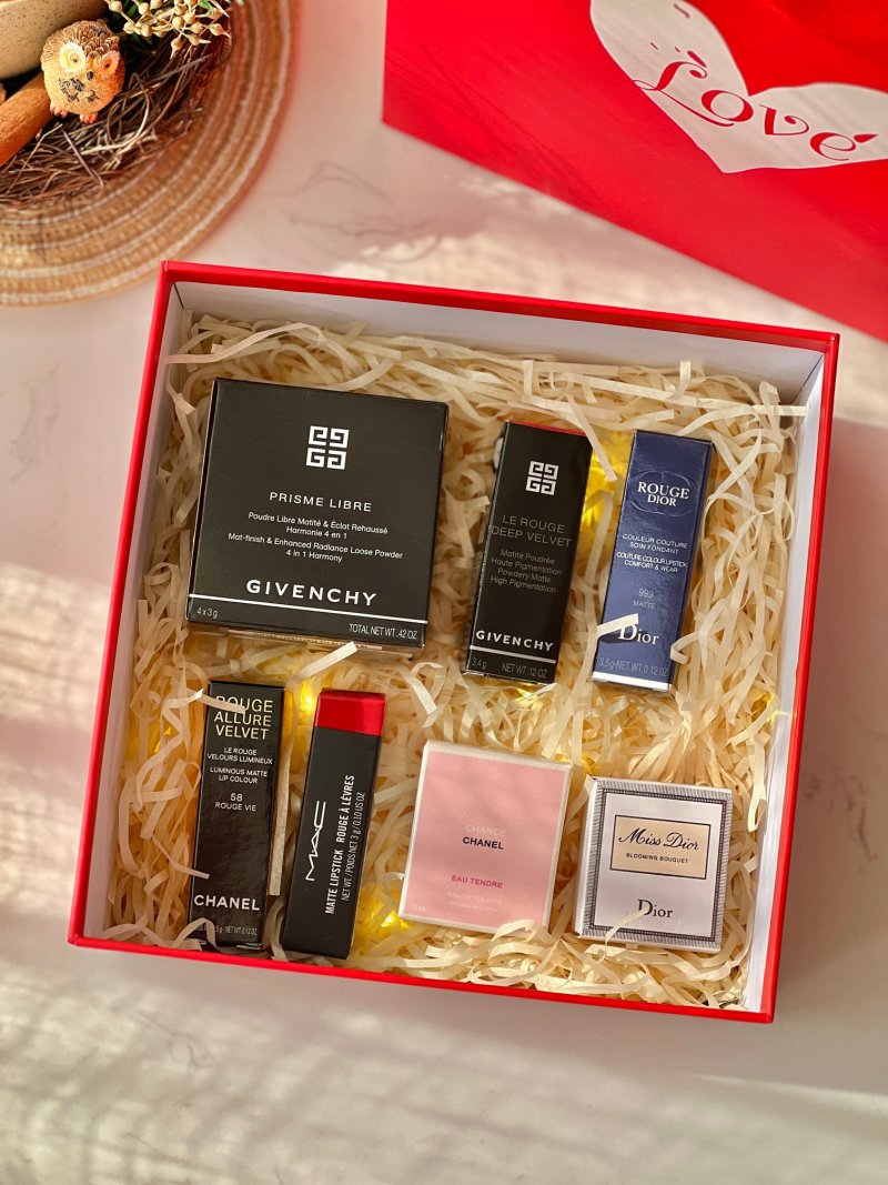 Luxury Beauty Gift Set - Givenchy Dior Chanel Cosmetics & Fragrance