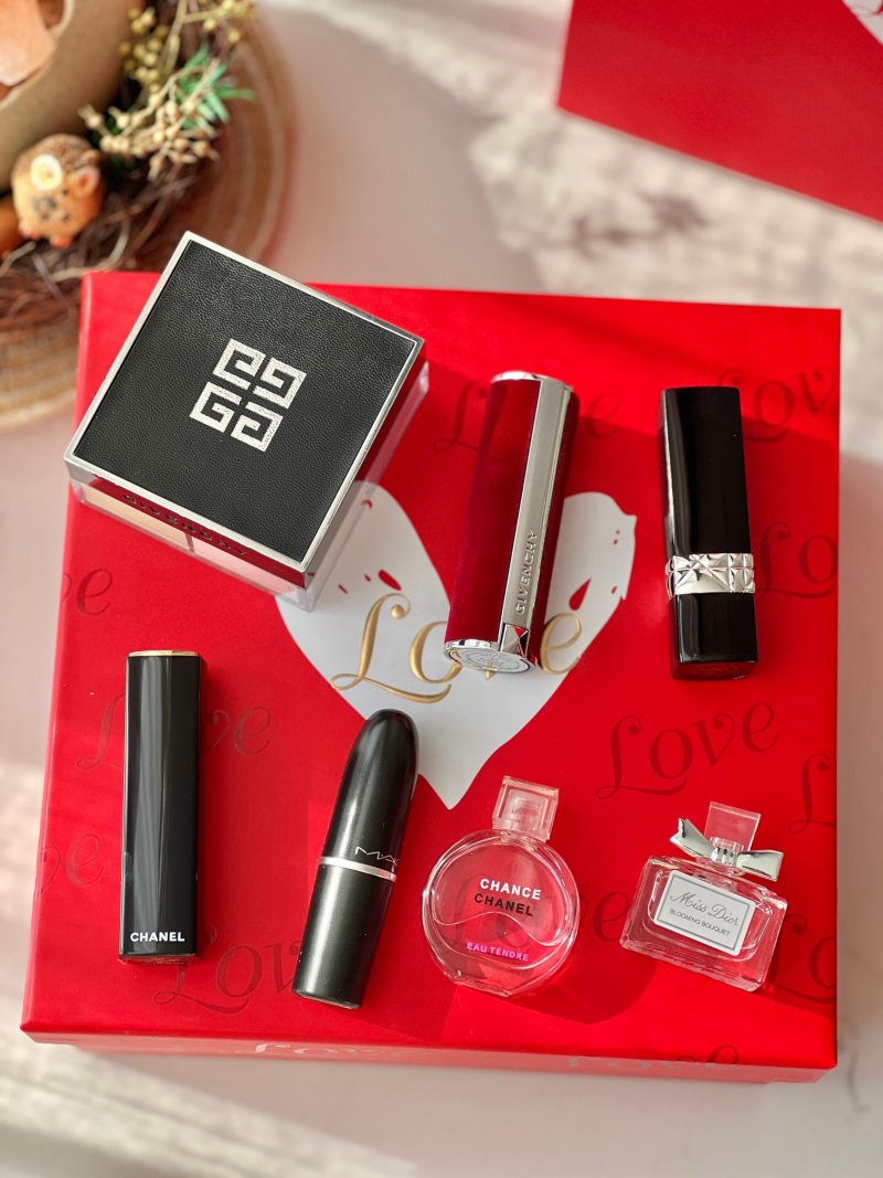 Luxury Beauty Gift Set - Givenchy Dior Chanel Cosmetics & Fragrance view
