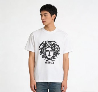 Versace Medusa Head White T-Shirt