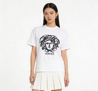 Versace Medusa Head White T-Shirt view 2