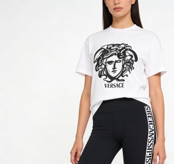 Versace Medusa Head White T-Shirt view 3