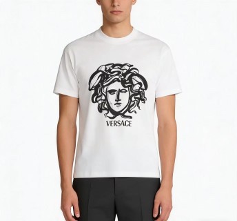 Versace Medusa Head White T-Shirt view 4