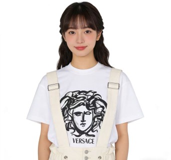 Versace Medusa Head White T-Shirt view 5