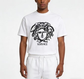 Versace Medusa Head White T-Shirt view 6
