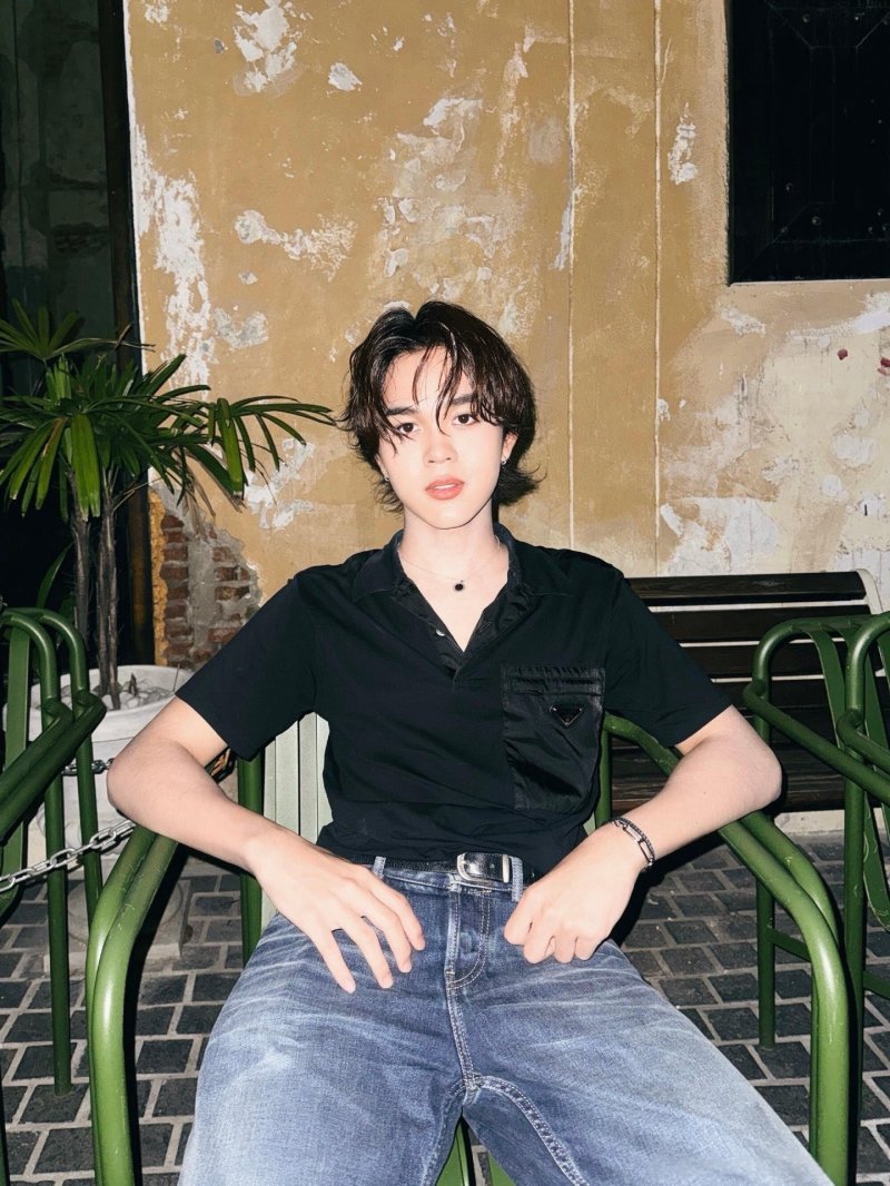 Prada Black Short Sleeve Polo Shirt view