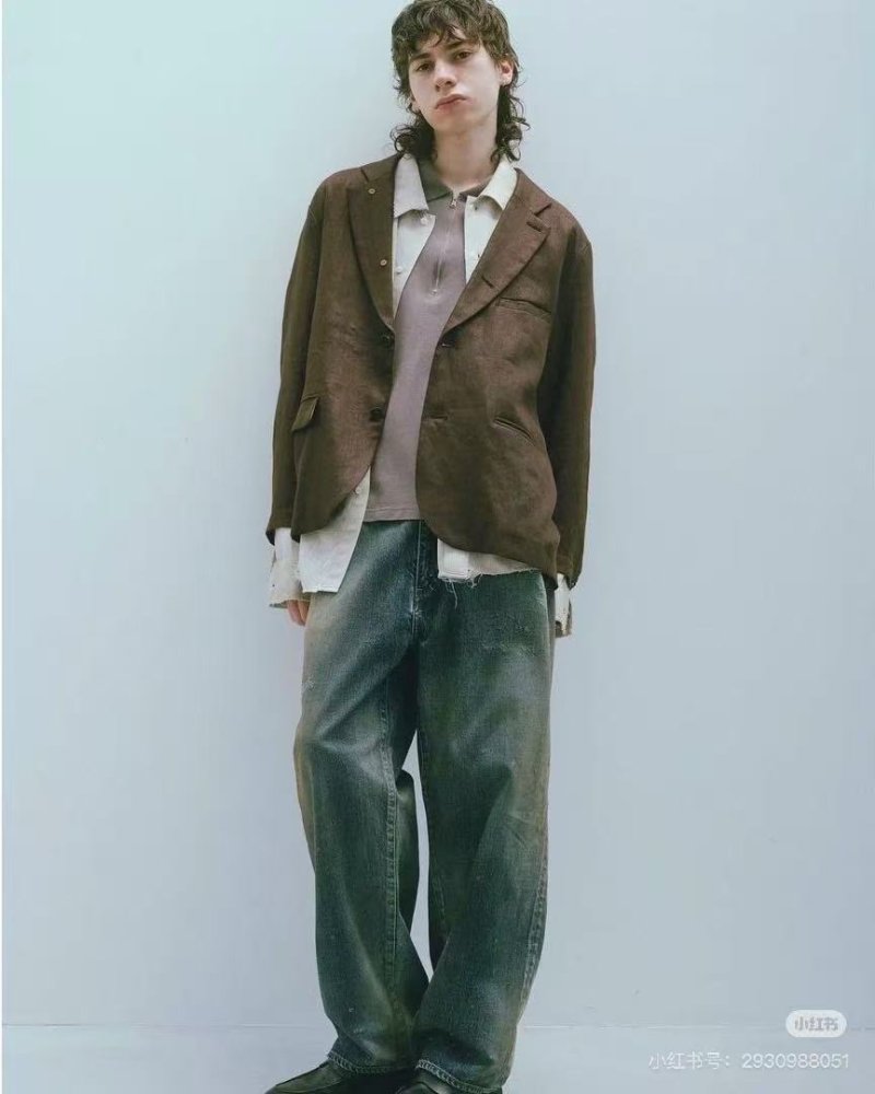 Dark Wash Relaxed Fit Jeans view