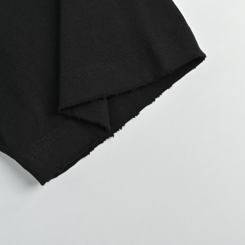 Chrome Hearts Sanskrit Cross Embroidered Short Sleeve T-Shirt Black view