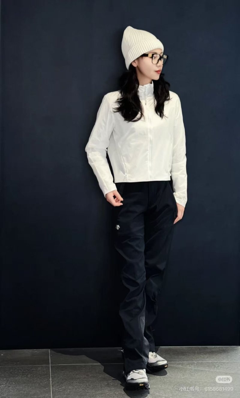 Black Cargo Pants with Grey Utility Pocket Detail view