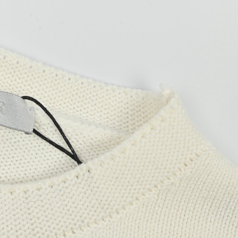 Dior Cream Knit Sweater 'For My Dear Friends' Print view