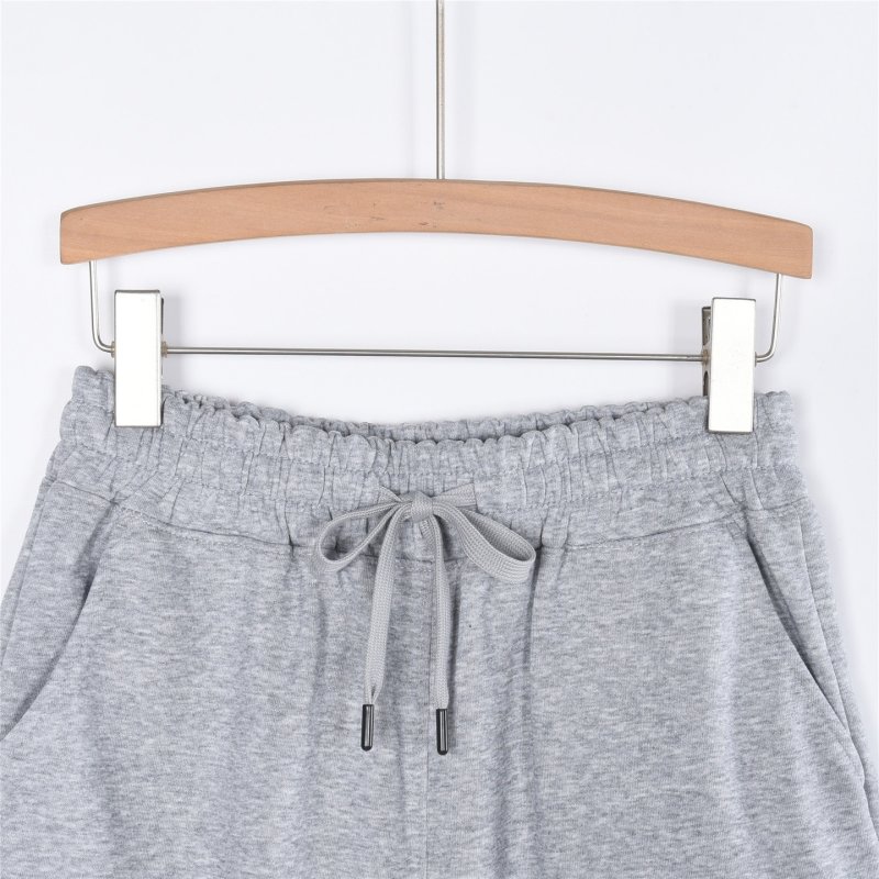 Kailas Embroidered Logo Drawstring Shorts Grey view