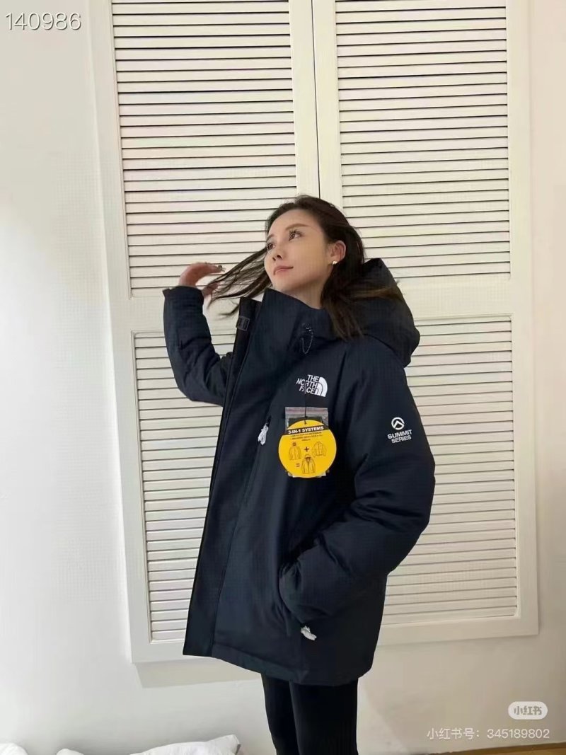 The North Face Black Down Puffer Jacket view