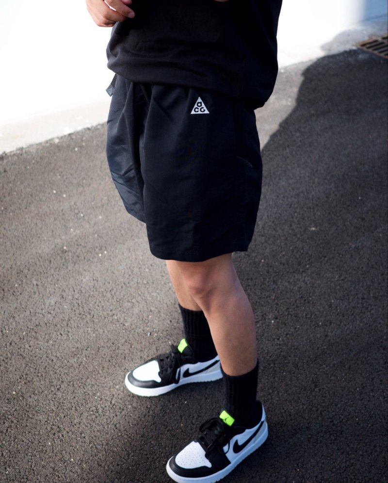 The North Face Black Nylon Shorts view