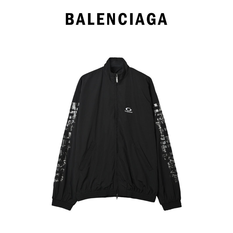 Stone Island Black Nylon Puffer Jacket with Metallic Sleeve Patch view