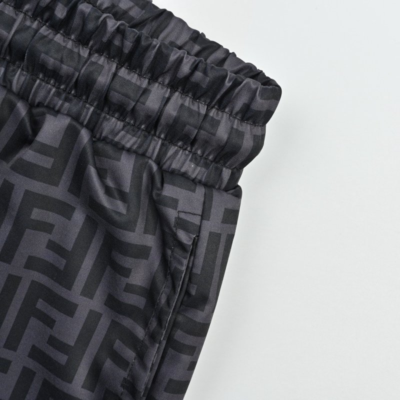 Fendi Navy Monogram Shorts view
