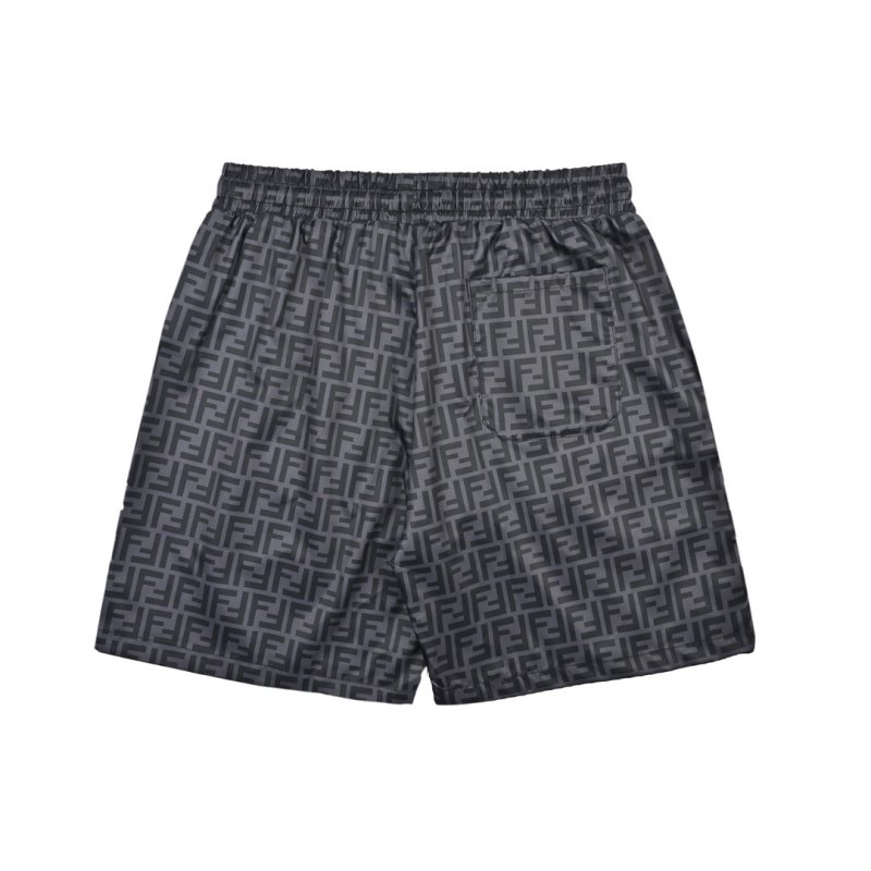 Fendi Navy Monogram Shorts view