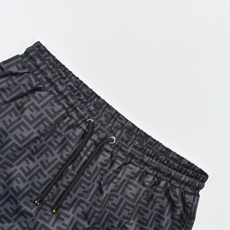 Fendi Navy Monogram Shorts view