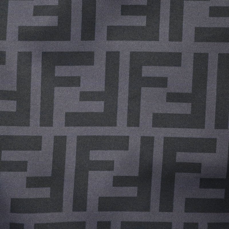 Fendi FF Monogram All-Over Print Beach Shorts - Charcoal view