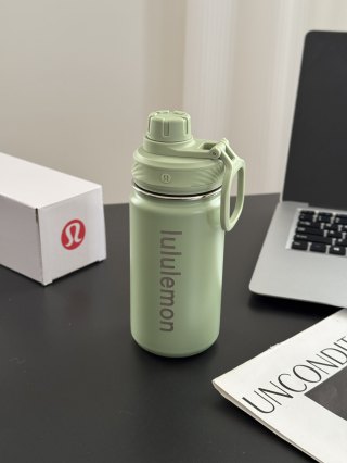 Lululemon Back to Life Insulated Water Bottle 24oz - Sunny Yellow view 4