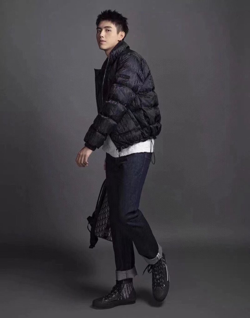 Dior Black Monogram Down Puffer Jacket view
