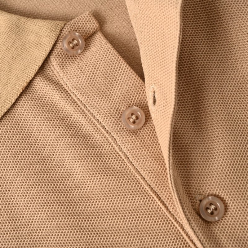Burberry Classic Polo Shirt Cream view