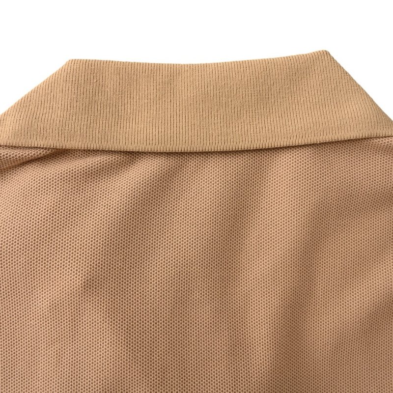 Burberry Classic Polo Shirt Cream view