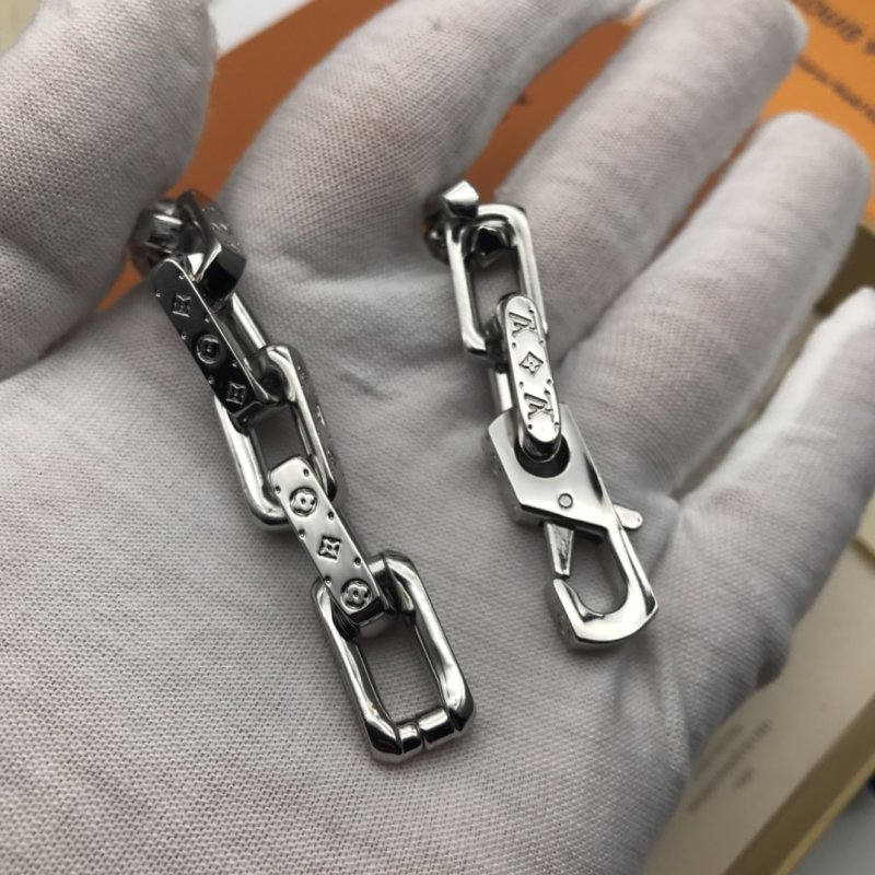 Louis Vuitton Monogram Silver Chain Bracelet view