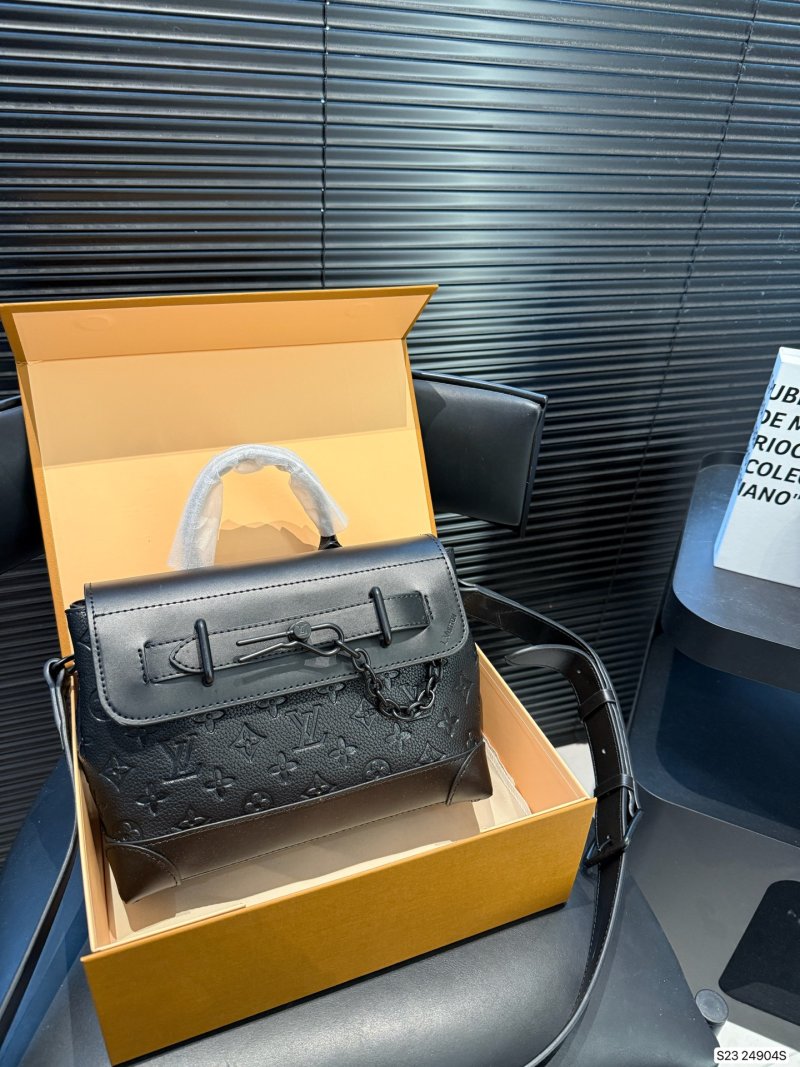 Louis Vuitton Black Monogram Messenger Bag