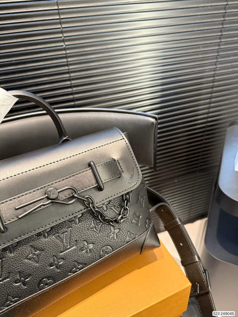 Louis Vuitton Black Monogram Messenger Bag view