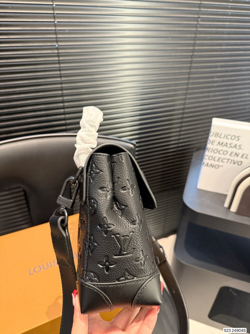 Louis Vuitton Black Monogram Messenger Bag view