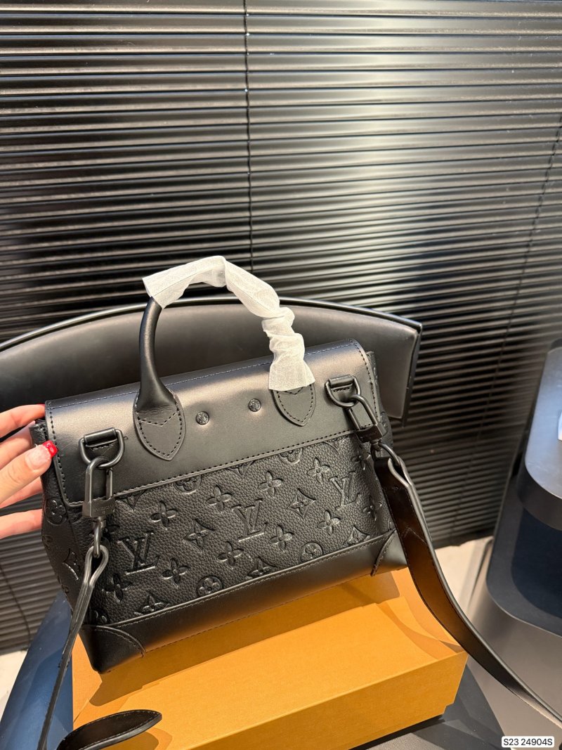 Louis Vuitton Black Monogram Messenger Bag view
