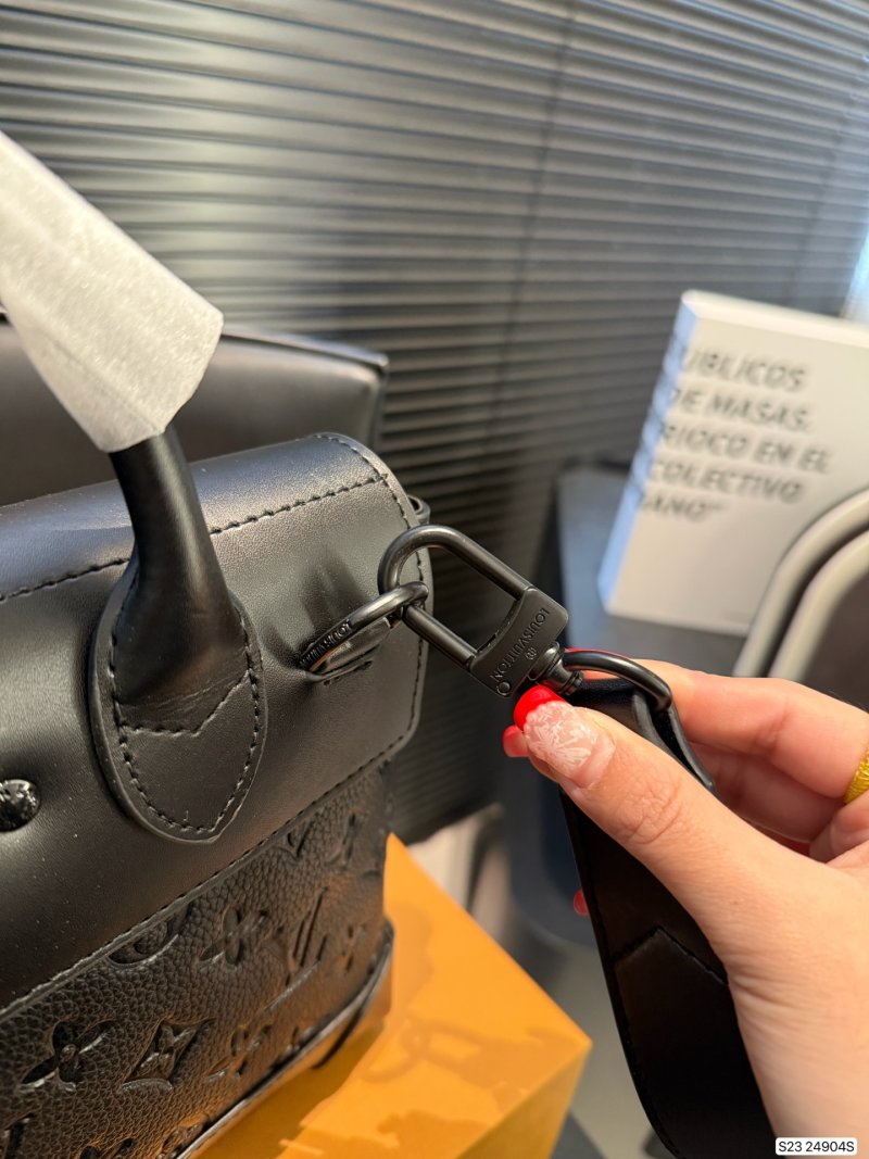 Louis Vuitton Black Monogram Messenger Bag view