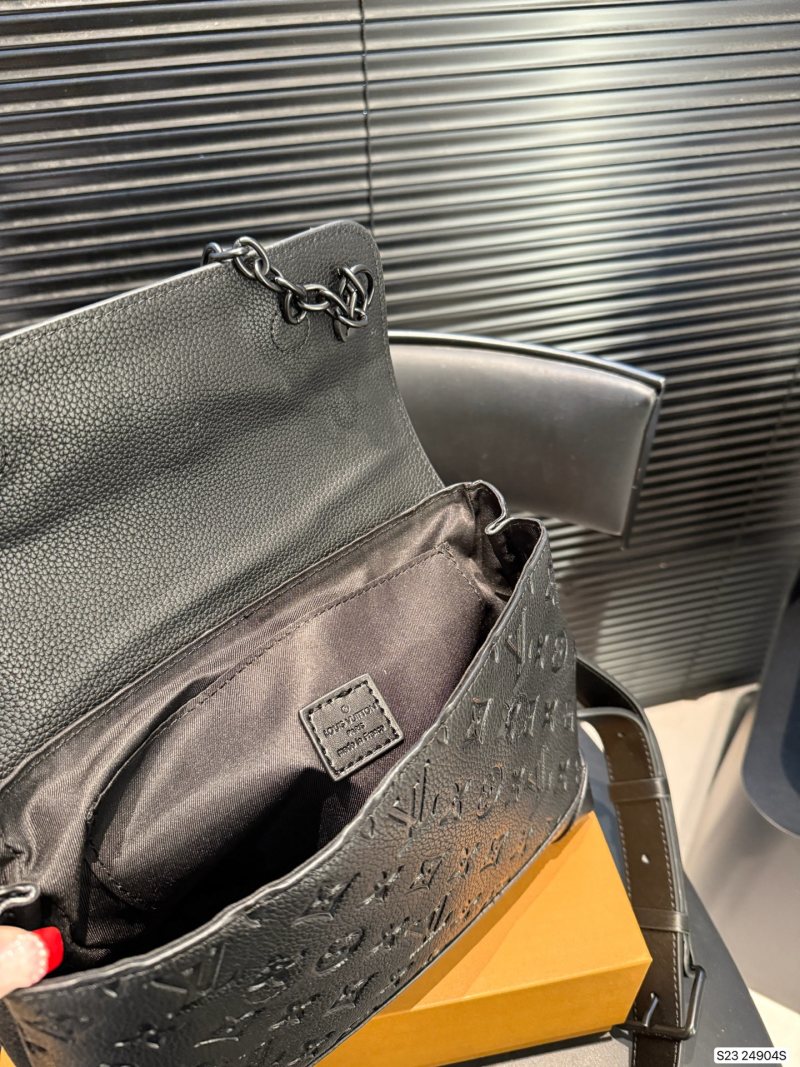 Louis Vuitton Black Monogram Messenger Bag view