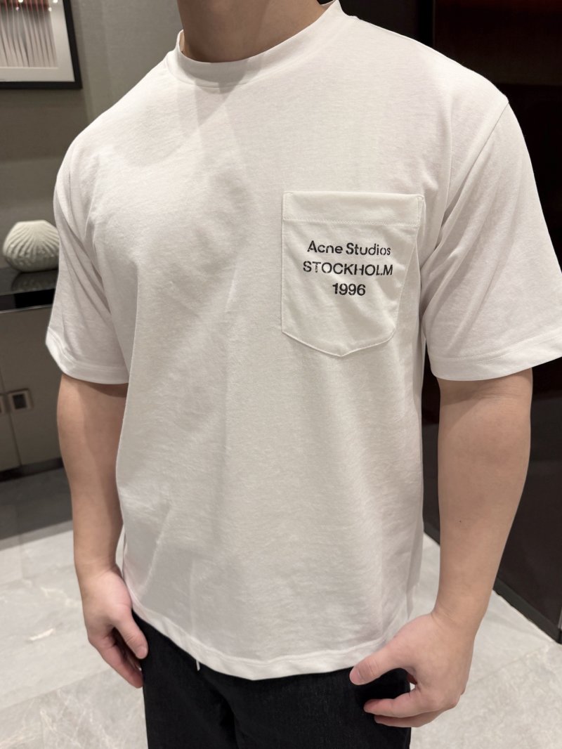 Acne Studios Stockholm 1996 White Pocket T-Shirt