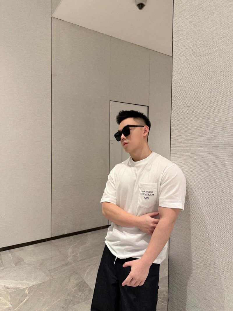 Acne Studios Stockholm 1996 White Pocket T-Shirt view