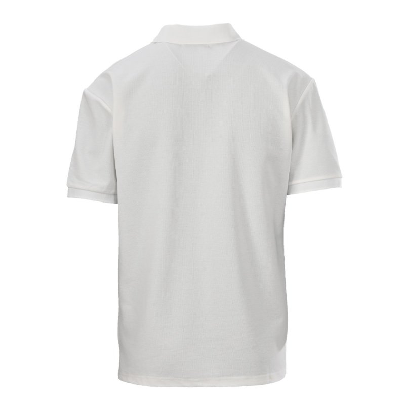 Stone Island White Short Sleeve Polo Shirt view