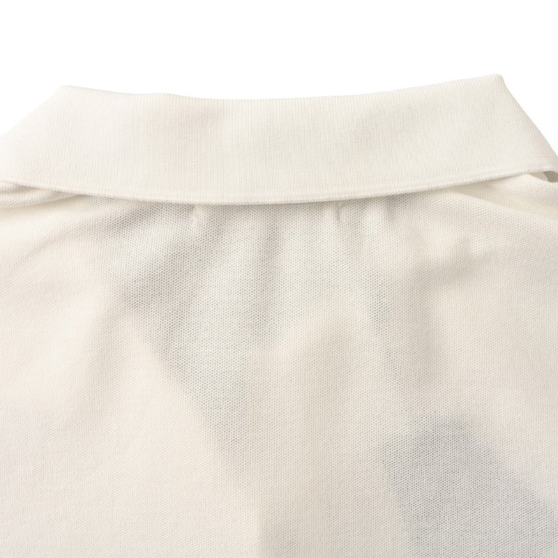 Stone Island White Short Sleeve Polo Shirt view