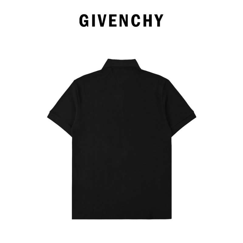 Black Short-Sleeve Polo Shirt view