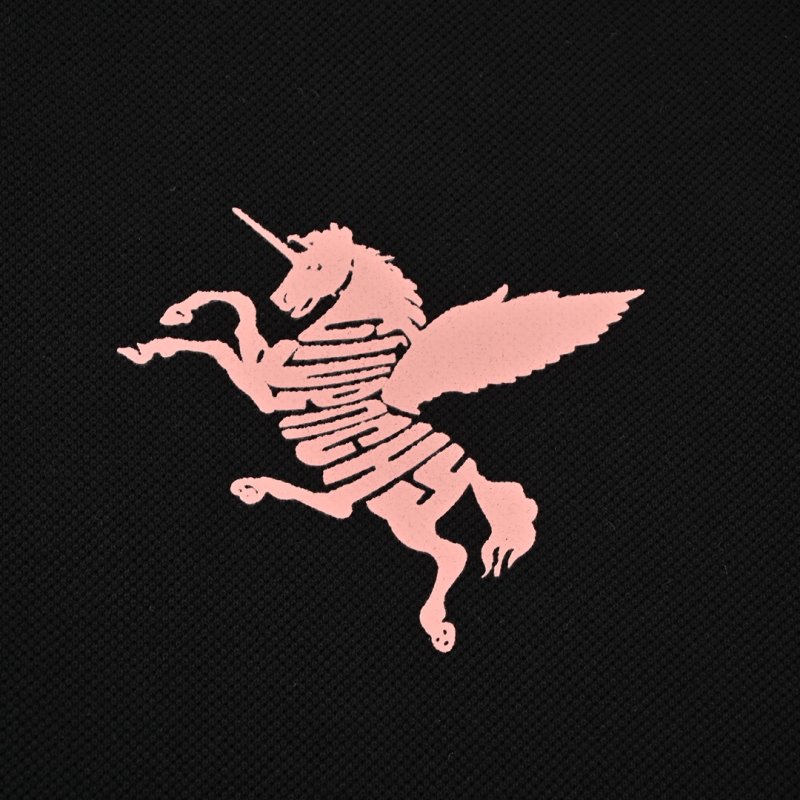 Black Short-Sleeve Polo Shirt view