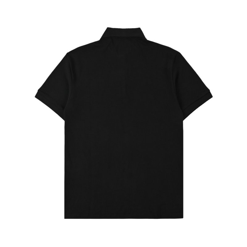 Black Short-Sleeve Polo Shirt view