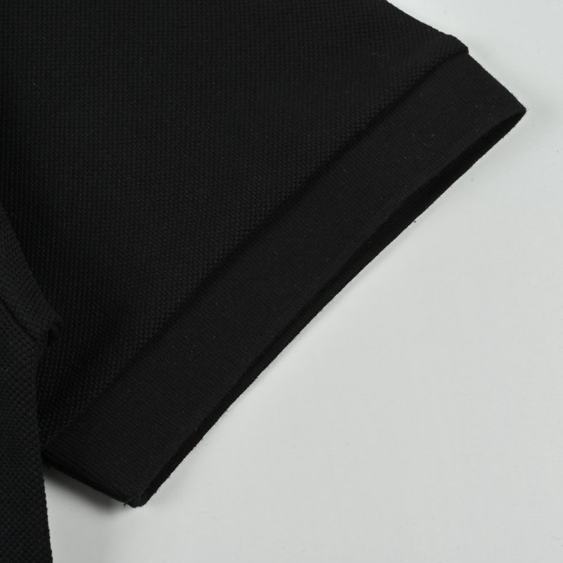 Black Short-Sleeve Polo Shirt view